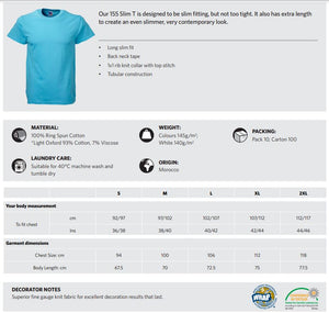 Russel T-shirt - Men´s Slim Tee